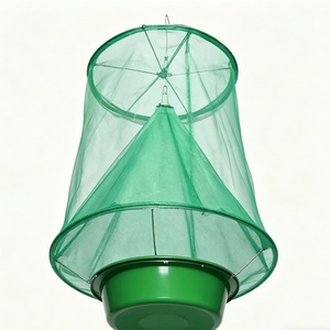 Piège à mouches suspendu, grande capacité, pour extérieur, cage attrape-insectes, piège à insectes pour la lutte antiparasitaire dans les fermes et les jardins - Product Image 4