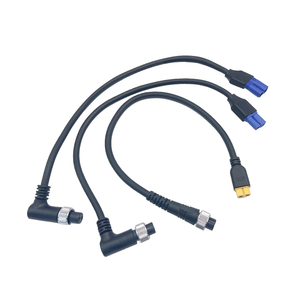 Câble d'alimentation personnalisé EC5 XT60 vers adaptateur 2 broches, tête droite <span class=keywords><strong>ou</strong></span> à angle droit, pour <span class=keywords><strong>moulinet</strong></span> de pêche électrique <span class=keywords><strong>DAIWA</strong></span> <span class=keywords><strong>SHIMANO</strong></span> - Product Image 2