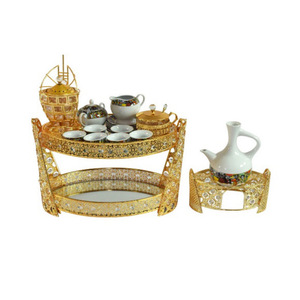 Juego de bandeja de mesa Rekebot de café etíope popular de metal decorativo <span class=keywords><strong>Habesha</strong></span> al por mayor - Product Image 5