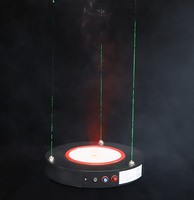 Base de lampe laser LED ronde à télécommande 12 pouces narguilé shisha lumière LED tasse plate bouteille base LED