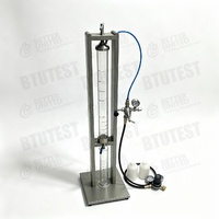 Medidor de Pérmecibilidad de Fluidos de Perforación FA de 0.69MPa con Vaso Transparente para Análisis de Control de Arena