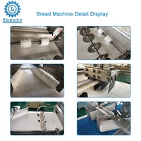 LONGYU Machine à baguettes industrielle multifonctionnelle Machine à pain française Ligne de production automatique de boulangerie
