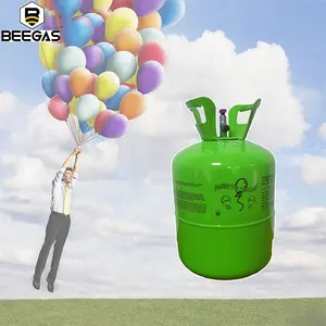 Inflador De Helio Para Globos Látex Tanque Desechable Balloon Time