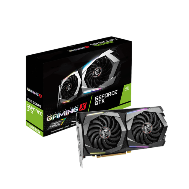 Original GAMING X 1660/1660S/1660TI 6GB GDDR6 192bit Desktop Gaming Graphics Card Gtx 1660 Super