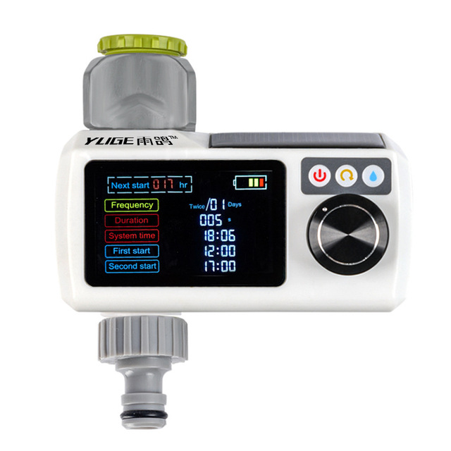 Smart Hose Farm Garden, Water Irrigation Timer Smart Garden Irrigation System Battery Powered Smart Water Timer for Garden Hose/