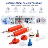 Pièces en caoutchouc silicone personnalisées, moulage par compression silicone, outillage de moulage pour accessoires médicaux OEM ODM