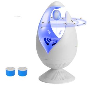 Trampa Magnética para Mosquitos con Alimentación USB, Inhalador de Insectos Antimosquitos, Lámpara LED, Atrapa Moscas Voladoras, Eliminador de Insectos, Lámpara Mata Mosquitos - Product Image 1