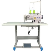 Machine à coudre industrielle informatisée DU-4410/4420 à aiguille simple/double pour cuir épais, sacs, bâches et sellerie automobile