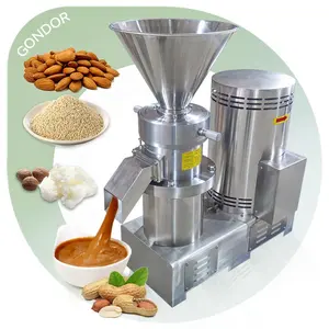 Used Peanut Colloid Mill Parts Nut Butter Mixer Process Super-Fine Sesame Paste Tahini Make Machine