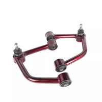 Bras de suspension supérieurs réglables en acier KYJKS, argent/rouge, 100 % testés, garantie 3 ans, LC200 LC100 Hilux Vigo