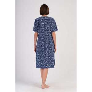 Chemise de nuit pour femmes XXL à col en V et manches courtes, personnalisable avec logo, confortable, respirante, en Spandex et Modal, pour usage domestique - Product Image 1