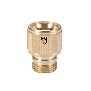 Conector Rápido de Manguera de Agua de 4 Puntos con Rosca Macho de Cobre HD para Lavado de Autos y Ducha - Product Image 4