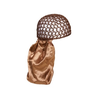 Gorro de satén dos en uno <span class=keywords><strong>para</strong></span> rizar el cabello, gorro de <span class=keywords><strong>dormir</strong></span>/baño <span class=keywords><strong>para</strong></span> mujer, estilo étnico, ajustable <span class=keywords><strong>para</strong></span> las cuatro estaciones - Product Image 2