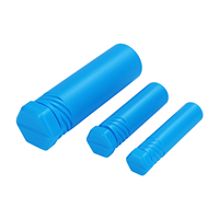 PANDE Emballage tubulaire multifonctionnel portable, étanche et poli, 35x120mm, pour boîtes à outils de perçage CNC et de forets étagés