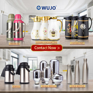Fabriek High End Rode Dubai Saudi Thermische Thee Thermos Vacuüm Royal Arabische Koffie Pot Dallah - Product Image 6