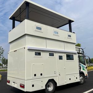 Camioneta FAW Jiefang HOWO con Techo Elevable, <span class=keywords><strong>Camper</strong></span> Van Plegable para Viajes, RV para Campamentos al Aire Libre, Todoterreno, Autodirigida, Compatible con Otros Camiones - Product Image 5