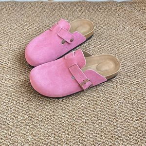 รองเท้า <span class=keywords><strong>Birkenstock</strong></span> ไซส์ใหญ่สำหรับผู้หญิง สไตล์ใหม่สำหรับฤดูใบไม้ผลิและฤดูใบไม้ร่วง น้ำหนักเบา พื้นยางกันลื่น พร้อมหัวเข็มขัด เหมาะสำหรับการค้าระหว่างประเทศ - Product Image 6