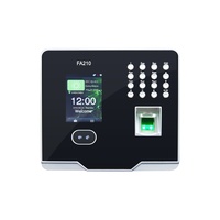 Sistema Biométrico de Control de Acceso y Asistencia con Reconocimiento Facial y de Huella Dactilar, con Software SDK, TCP/IP y WiFi para Oficina y Fábrica