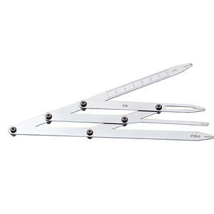 Compás de Acero 304 con Proporción Áurea para <span class=keywords><strong>Microblading</strong></span> de <span class=keywords><strong>Cejas</strong></span>, Herramienta de Medición para Maquillaje Permanente - Product Image 4