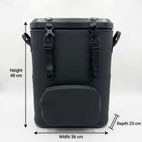 Sac à dos isotherme souple en TPU, nouveau style OEM, grande capacité, fermeture magnétique, étanche, pour aliments et boissons