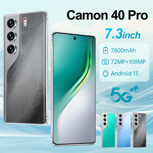 Téléphone Android 5G Camon 40 Pro avec cadre métallique tendance, esthétique haut de gamme, 12 Go + 512 Go de stockage massif, appareil photo, le plus vendu en 2026 - Product Image 4