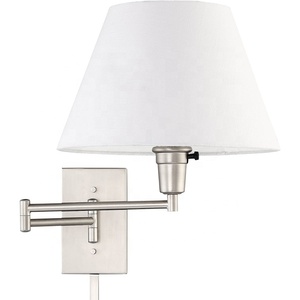 2021 vendite calde finitura nichel satinato <span class=keywords><strong>braccio</strong></span> oscillante lampada <span class=keywords><strong>da</strong></span> <span class=keywords><strong>parete</strong></span> Plug in/lampada <span class=keywords><strong>da</strong></span> <span class=keywords><strong>parete</strong></span> - Product Image 6