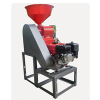 Moulin à riz SXV haute performance 200 kg/h pour décorticage du paddy, du riz, du maïs et du blé, avec moteur essence ou diesel, pour usage domestique