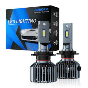 Aurora Led H4 Ampoule de voiture super lumineuse 9005 H7 Lampe Canbus Luces Led Para Auto Luz H1 H7 H11 Ampoules de phare LED - Product Image 2
