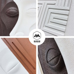 Pintura Decorativa Abstracta de Alta Calidad Estilo Nórdico, Tallado en Madera Moderno y Simple, Cuadros Colgantes para Decoración de Paredes de Hotel - Product Image 6
