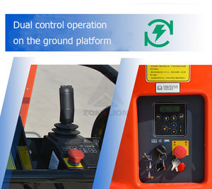 Haute qualité 3-10m plate-forme élévatrice électrique petit chariot élévateur mobile pour les industries de la construction d'hôtels état utilisé - Product Image 6