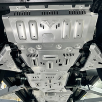 Plaque de protection de moteur en aluminium robuste JK 8 mm, protection inférieure du châssis, GREAT WALL MOTOR HAVAL H9 2024- Tout-terrain, durée de vie longue durée