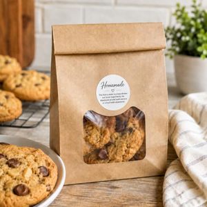 Etiqueta Redonda Autoadhesiva para Alimentos Caseros, Impresa Digitalmente, Ecológica, para Uso en la Cocina del Hogar - Product Image 2
