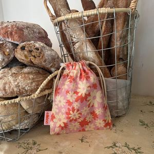 Factory Supply 100% Organic Cotton Canvas <b>Pouch</b> Customized Small Cotton <b>Drawstring</b> Bag - Product Image 2