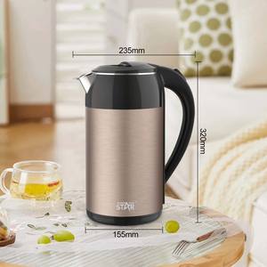 Bouilloire électrique WINNING STAR ST-6037 3L Bouilloire à thé et à <span class=keywords><strong>café</strong></span> portable en acier inoxydable pour usage domestique Bouilloire à eau bouillante - Product Image 3