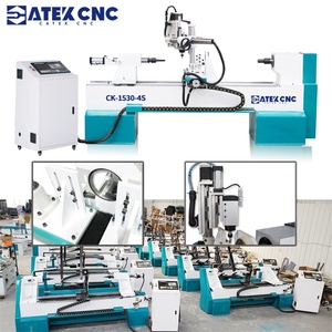 New Arrivals <strong>Handicrafts</strong> CK-1530-4S 4KW Computer Control Carbide Cutter Tools Cnc Wood Lathe Machine - Product Image 3
