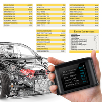 WiiYii P10 OBD2 HUD para Auto con Pantalla LCD Panorámica, Indicador de Velocidad y Consumo de Combustible, 2 Años de Garantía - Garantía de Seguridad