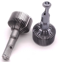 Profilé d'extrusion en aluminium, taille standard, largeur 120 mm, 100 mm, 80 mm pour dissipateur thermique/radiateur