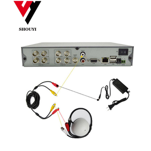 ميكروفون صوت ذو نطاق واسع, ميكروفون صغير ذو نطاق واسع ، يحتوي على ثلاث أسلاك DVR لكاميرات مراقبة CCTV - Product Image 6