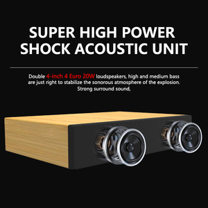 Phổ biến máy Karaoke âm thanh chuyên nghiệp Effector Micro không dây BT karaoke Mixer hệ thống với 2 UHF không dây mic - Product Image 3