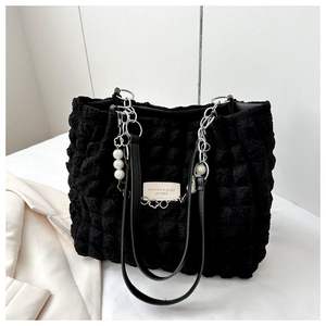 Sac à bandoulière plissé pour femmes, grande capacité, nouveau sac à main décontracté et tendance, sac à bandoulière à la mode pour femmes - Product Image 4