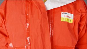 EN1073-2/EN14116 ignifuge sécurité FR combinaison EPI résistant au feu combinaisons vêtements pour le soudage - Product Image 6