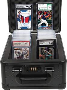 Двухрядный алюминиевый карточный футляр для хранения под заказ, футляр для PSA, BGS, SGC, GMA - Product Image 5