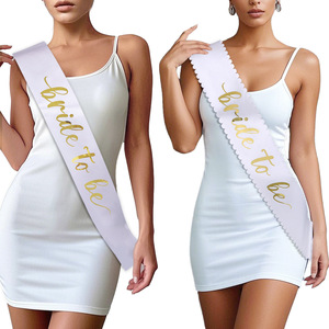 Bachelorette Party Decorations Shoulder Belt Bride to Be <strong>Sash</strong> for Bridal Shower Wedding Engagement Party Favors Gift - Product Image 5