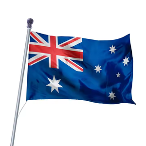 Offre Spéciale personnalisé de haute qualité sangle en laiton anneau 100% Polyester 3x5 <span class=keywords><strong>pied</strong></span> <span class=keywords><strong>pour</strong></span> élection drapeau australien - Product Image 2