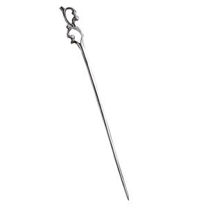 Pasador de <span class=keywords><strong>Pelo</strong></span> Vintage Plateado de Metal Estilo Chino, Simple y Hermoso, Pasador de <span class=keywords><strong>Pelo</strong></span> para Mujer, Accesorios para el Cabello Buyao - Product Image 2