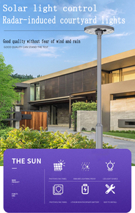 Luz Solar Inteligente para Jardín con LED RGB IP67, Ritmo Musical, Batería de Litio Ferrofosfato Impermeable, Ángulo de Haz de 360°, Control Remoto - Product Image 3