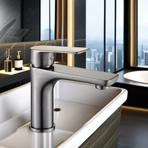 Kawal thiết kế hiện đại gốm spool phòng tắm lưu vực vòi nước 201 thép không gỉ lưu vực vòi nước - Product Image 5