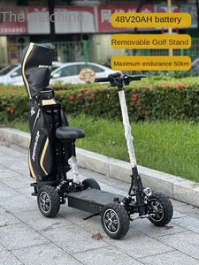 Scooter de Golf Plegable de 48v Directo de Fábrica, Monoplaza con Batería de Litio de 20ah, Motor sin Escobillas, Carga de 100kg, Jyop-e09 Four-w - Product Image 3