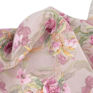 Giá Bán Buôn In Hoa Hồng 6MM Lụa Chiffon In Kỹ Thuật Số Cho Lụa Kaftan - Product Image 5