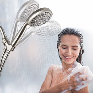 Ducha de mano multifuncional de alta presión con diseño moderno y sencillo, 10 modos de chorro para baño doméstico - Product Image 3